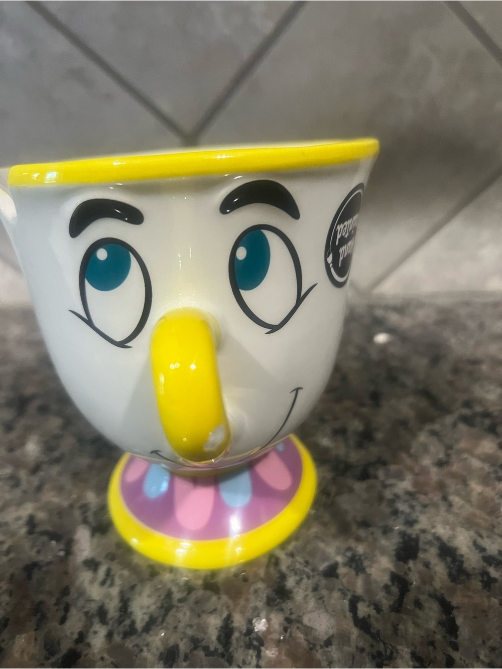 Disney Beauty & The Beast Chip large Teacup Accent - Home Accents